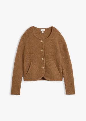 Sweter rozpinany o luźnym kroju
