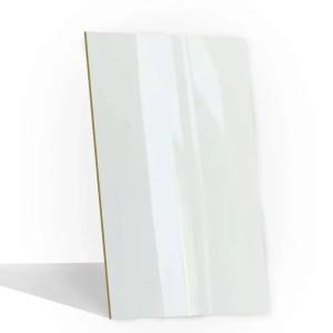PANELE WPC ŚCIENNE PŁYTY WĘGLOWE DEKORACYJNE 280x110 BIAŁY POŁYSK GR. 5 mm