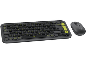 Zestaw klawiatura + mysz LOGITECH Pop Icon Combo Grafitowy