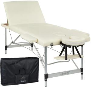 STÓŁ ŁÓŻKO DO MASAŻU ALUMINIOWE 3 SEGMENTOWE XXL + TORBA GRATIS