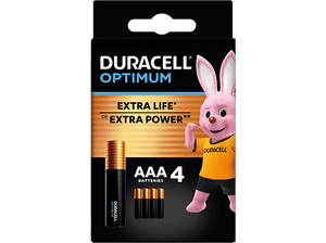 Baterie DURACELL Optimum AAA 4szt.