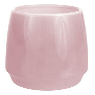Osłonka ceramiczna 15 cm róż lazur CERMAX