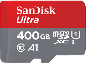Karta pamięci SANDISK Ultra microSDXC 400GB 120MB/s + adapter SDSQUA4-400G-GN6MA