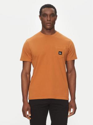 Quiksilver T-Shirt EQYZT08035 Pomarańczowy Regular Fit