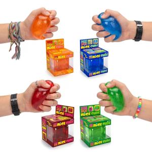Zestaw 4szt NeeDoh Nice Cube Gniotek Antystresowy Kostka Lodu 4