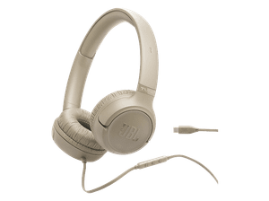 Słuchawki przewodowe JBL Tune 530C USB-C Beżowy