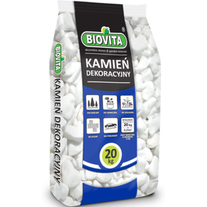 Otoczak Extra White Thassos 30 - 60 mm 20 kg BIOVITA