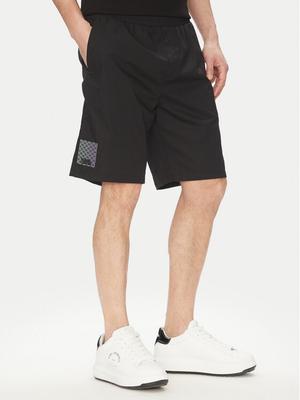 KARL LAGERFELD Szorty sportowe 265709 552600 Czarny Regular Fit