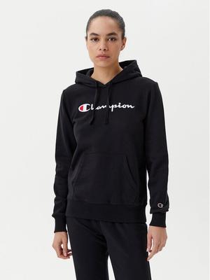 Champion Bluza 118097 Czarny Slim Fit