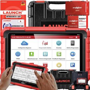 LAUNCH PROS ELITE X-431 POLSKI JĘZYK MEGA ZESTAW XL NAJTANIEJ!!!