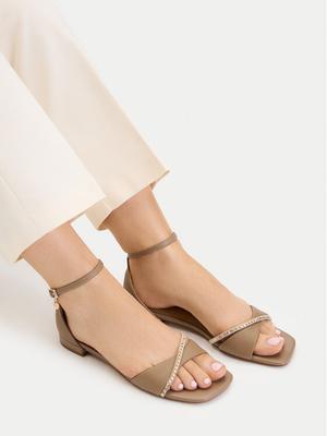 MEXX Sandały EO-CD25-185-1 Beżowy