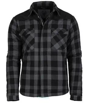 Mil-Tec Kurtka Drwala Lumber Jacket Czarny/Szary 3XL