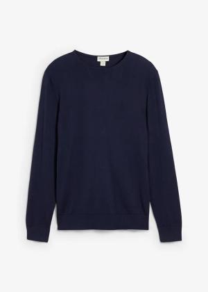 Cienki sweter z wysokogatunkowej wełny merino