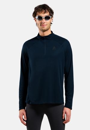 ODLO Bluza męska Mid layer ESSENTIAL 1/2 ZIP granatowa (L)