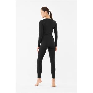 VIKING Bielizna damska zestaw Gaja Set Bamboo czarna (L)