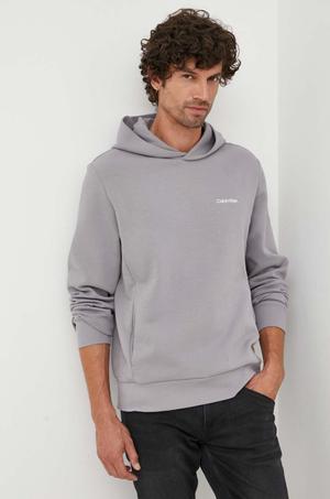 Calvin Klein bluza z kapturem męska z bawełną