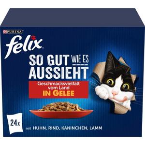 Felix So gut wie es aussieht 24 x 85 g Urozmaicone wiejskie smaki