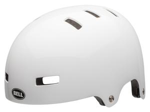 Kask juniorski BELL SPAN gloss biały (51-55)