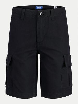 Jack & Jones Junior Szorty materiałowe Cole 12268381 Czarny Regular Fit