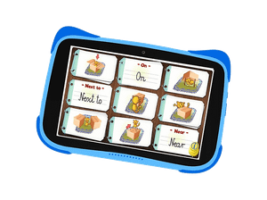 Tablet KIANO Alpha Kid KCEA1003 Centrum Edukacyjne zgodne z Ministerstwem Edukacji Narodowej Niebieski