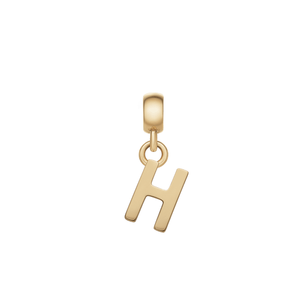 Daniel Wellington DW Charm Letter H Gold