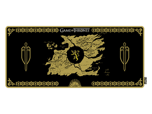 Podkładka pod mysz i klawiaturę LEXIP GAMING Lannister - Game of Thrones Czarny