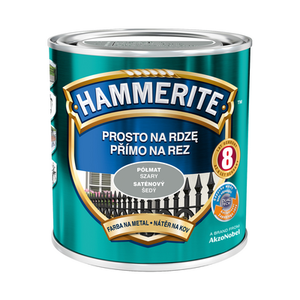 Farba Prosto Na Rdzę Szary Półmat 0,7 l Hammerite