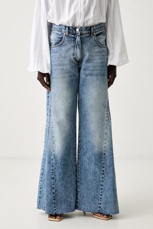 Haveone jeansy flare damskie