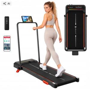 Bieżnia Domowa Elektryczna Składana z Nachyleniem Pod Łózko 1-10km/h LUNA