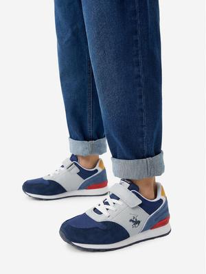 Beverly Hills Polo Club Sneakersy EO-CP23-6386 Granatowy