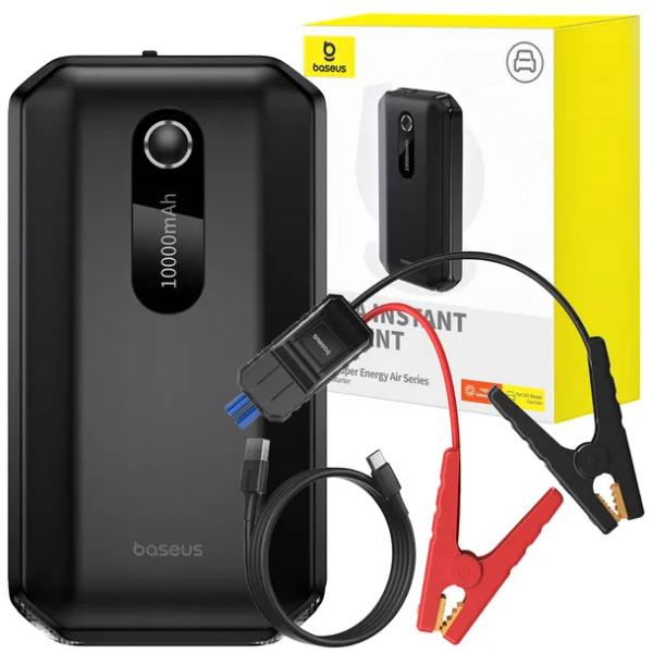 JUMP STARTER BOOSTER BASEUS 10000mAh 1000A URZĄDZENIE ROZRUCHOWE POWERBANK