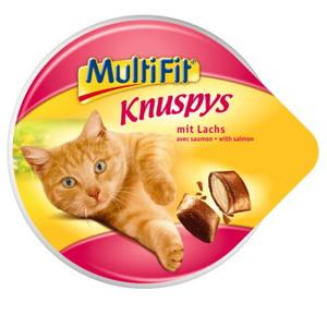 MultiFit Knuspys Łosoś 7x60 g