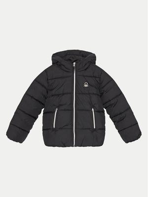 United Colors Of Benetton Kurtka zimowa 2LETCN04Y Czarny Regular Fit