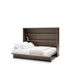 Półkotapczan poziomy BC-04 Bed Concept 140x200 cm Rozmiar łóżka - 140x200 cm | Kolor - Dąb dunin | składany | funkcjonalny | oszczędność przestrzeni