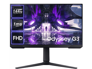 PRODUKT PO EKSPOZYCJI - Monitor SAMSUNG Odyssey G3 LS24AG300NRXEN 24 FHD VA 1ms 144Hz