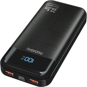 POWER BANK 27000MAH POWERBANK 22.5W PD 2X USB USB-C TYPE-C KABEL