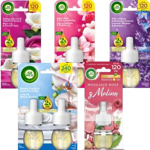 AIR WICK WKŁADY DO ELEKTRYCZNEGO ODŚWIEŻACZA POWIETRZA 6X 19ML ZESTAW MIX