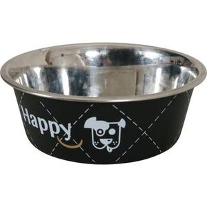 Miska Inox HAPPY 2,65 l czarny ZOLUX