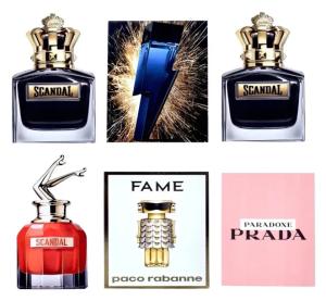 PRÓBKI PERFUM DAMSKICH MĘSKICH MIX ZAPACHÓW ZESTAW 6szt ZNANE MARKI