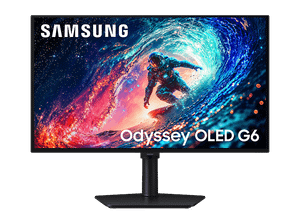 Monitor SAMSUNG Odyssey OLED G6 LS27HG612SUXEN 27 QHD FreeSync Premium HDR10+ Gaming Czarny