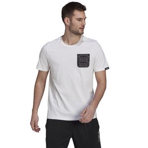 adidas T-Shirt TX Pocket Tee GU8993 biała (M)