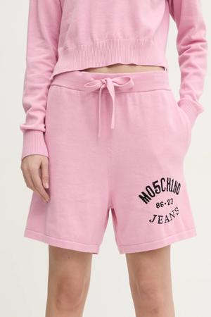 Moschino Jeans szorty bawełniane