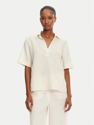 Marella Bluzka Nave 2515111032 Écru Regular Fit