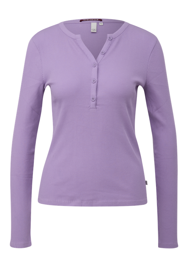 Prążkowany longsleeve
