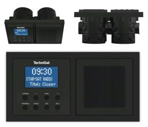 Radio podtynkowe DIGITRADIO UP 1 DAB+ FM Bluetooth Budzik Głośnik czarne
