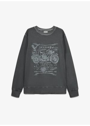 Bluza dresowa z czystej bawełny