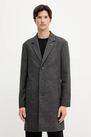 Tommy Hilfiger płaszcz z dodatkiem wełny