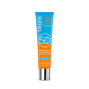 Lirene Nawilżając-Ochronny Krem do Twarzy SPF50