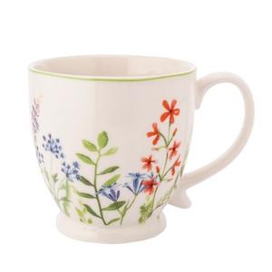Filiżanka porcelanowa na stopce Jumbo 450 ml wielokolorowy