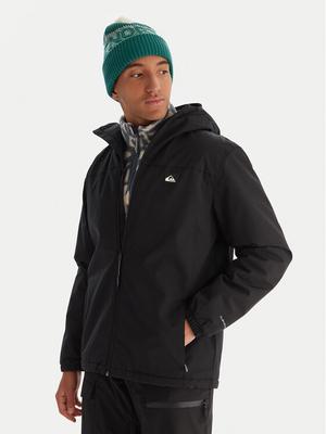 Quiksilver Kurtka przejściowa Overcast 3K EQYJK04202 Czarny Regular Fit